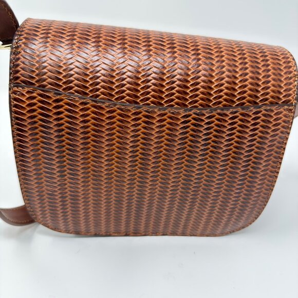 NWB Sézane Romeo Bag Leather Woven Textured Crossbody W/Box&Dust Bag - Picture 5 of 13